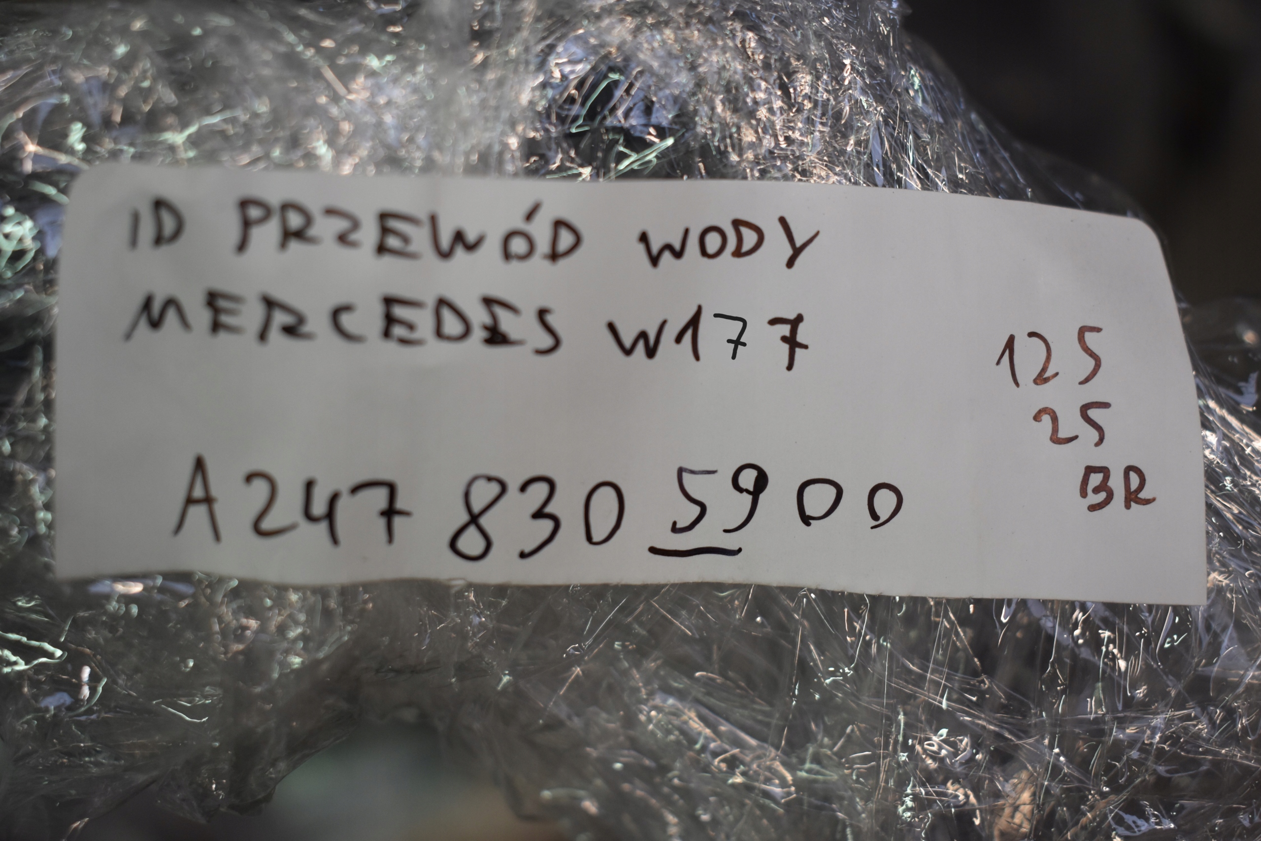 IDEALNY prijenos vode MERCEDES W177 1