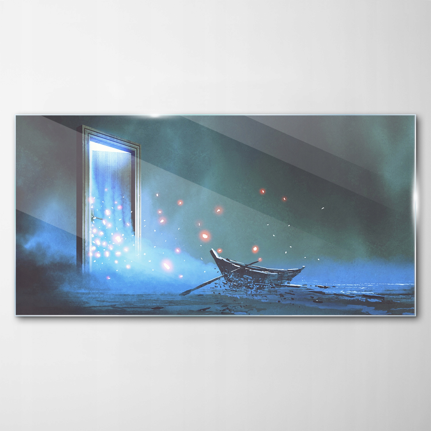 

Obraz na Szkle Dekor Statek Art Wybrzeże 120x60