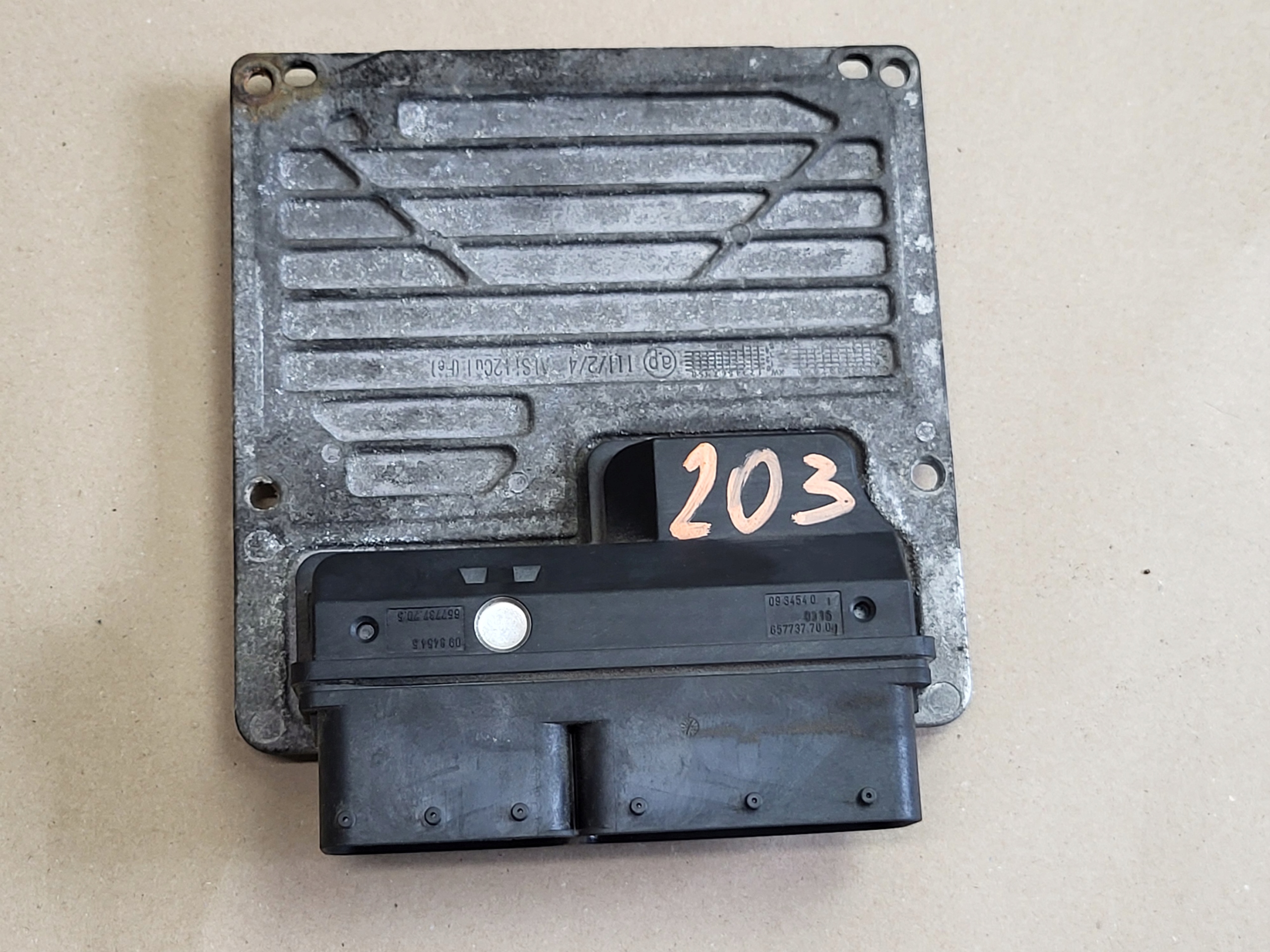 computer control unit of the engine MERCEDES C-KL W203 1.8 compressor; OE EU