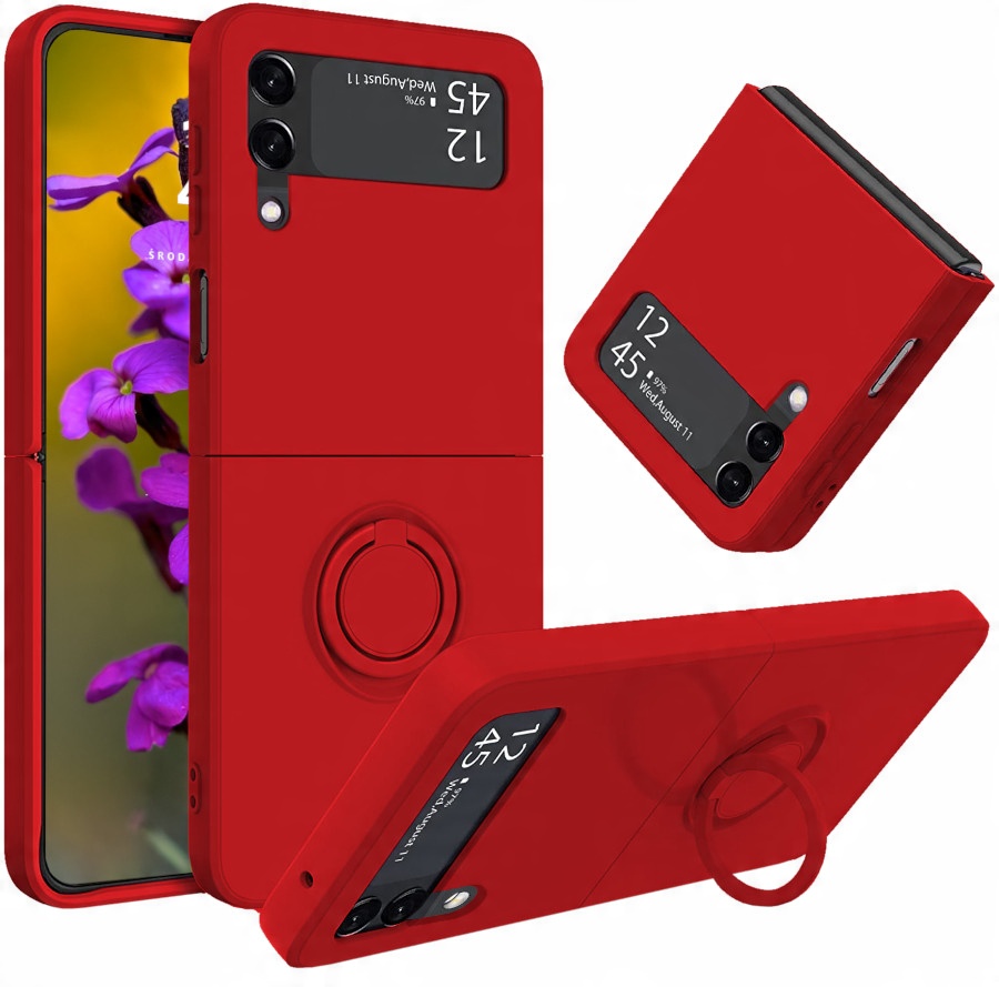

Etui do Samsung Z Flip 4 Silicone Ring Color