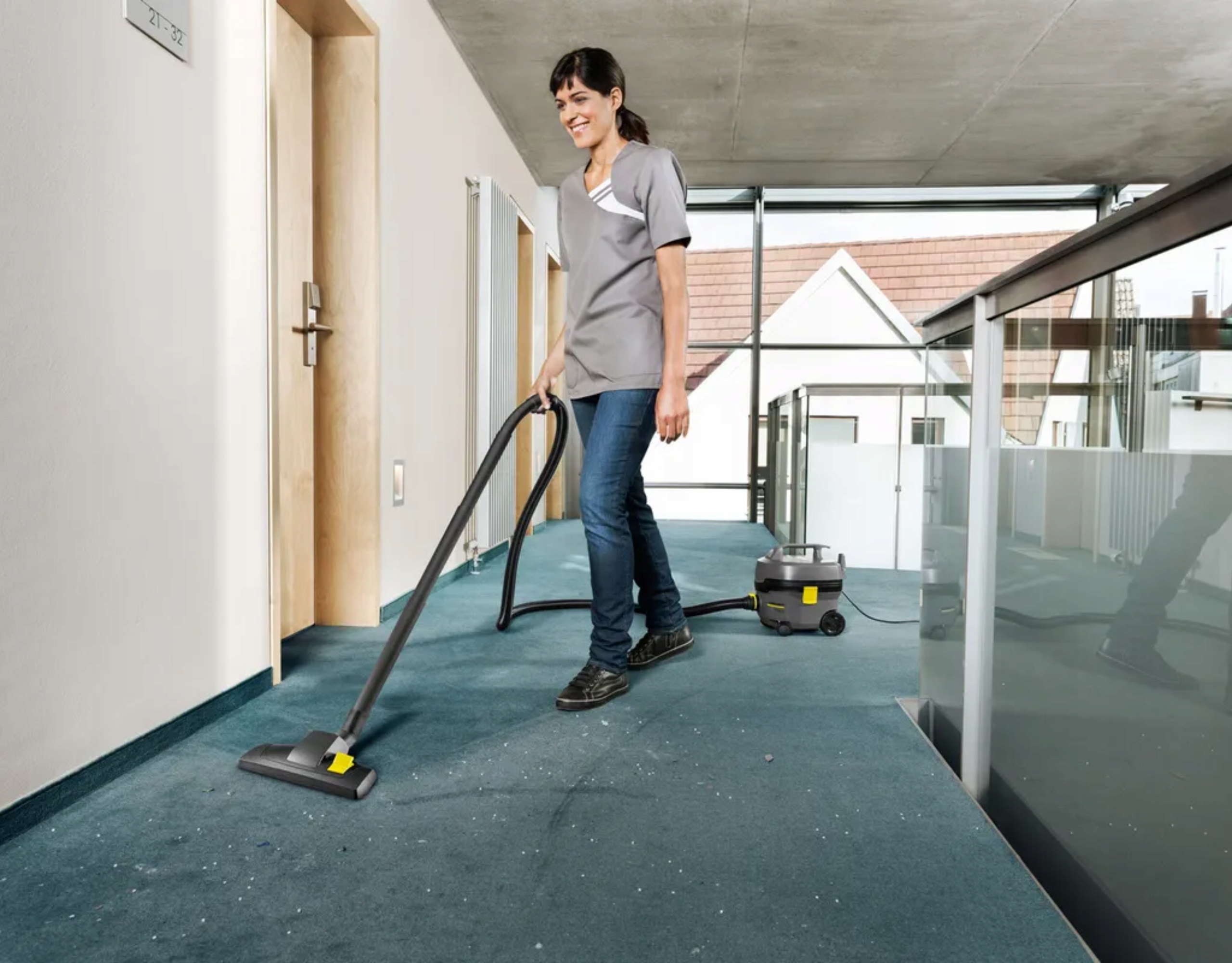 ODKURZACZ PRZEMYSŁOWY KARCHER T 7/1 CLASSIC PRO 850W CICHY BIURO SZKOŁA DOM Kod producenta 1.527-202.0