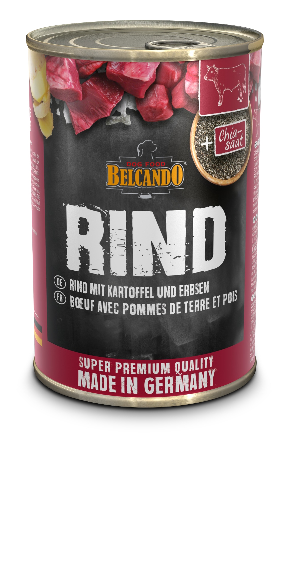 Krmivo pro psy Belcando hovězí s bramborami a hráškem 6x400 g