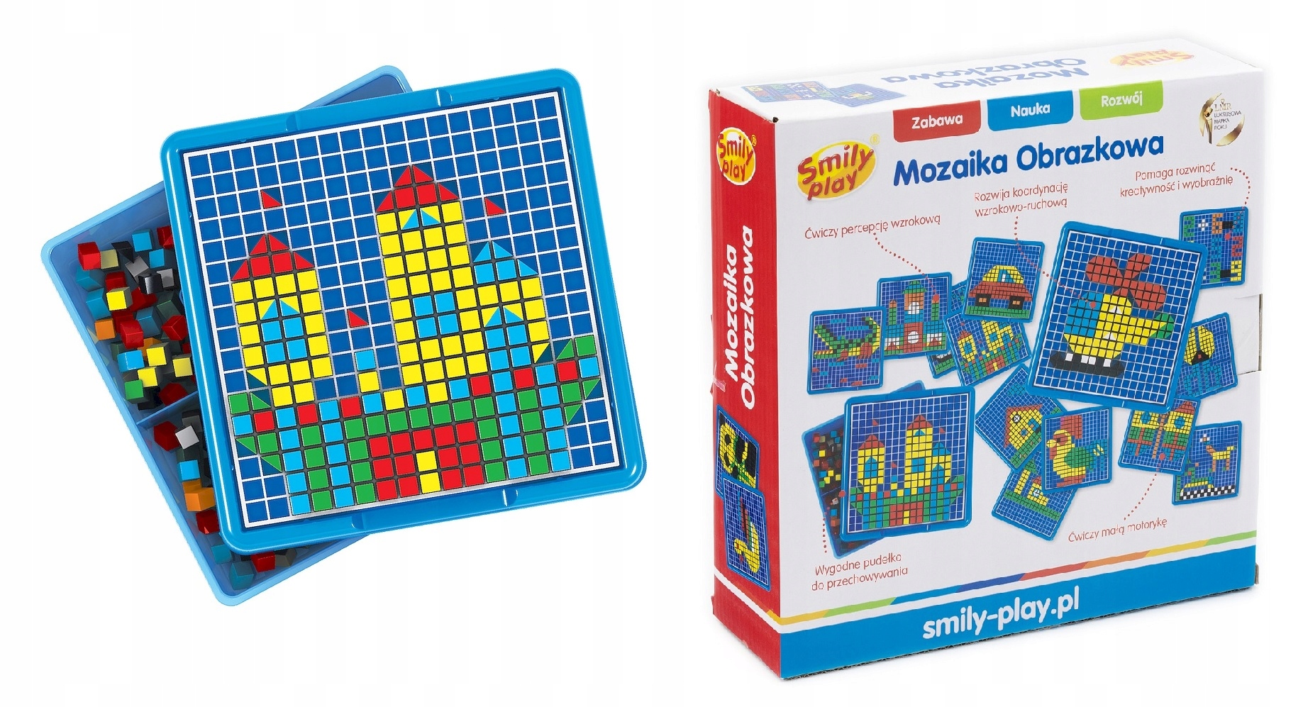 

Mozaika Układanka Obrazkowa Edukacyjna Smily Play