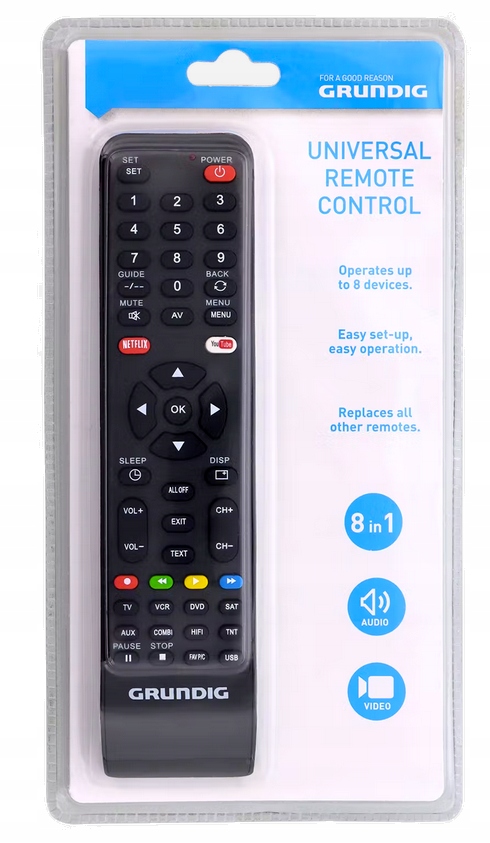 Pilot Grundig Pilot uniwersalny czarny