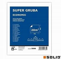 

Solid Folia Malarska Gruba Economy 4X5m 5098
