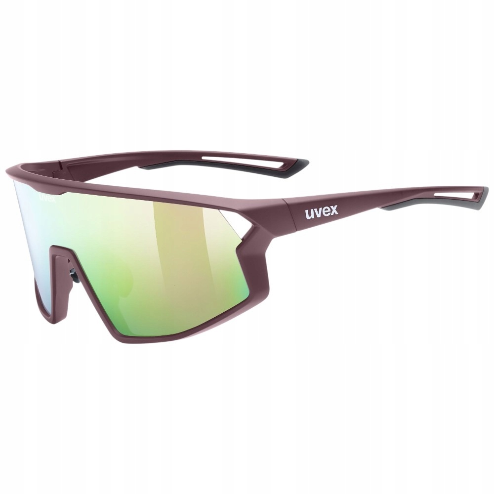 Okulary rowerowe Uvex Skyryse fioletowo-różowe lustrzane S3 ochrona Uv