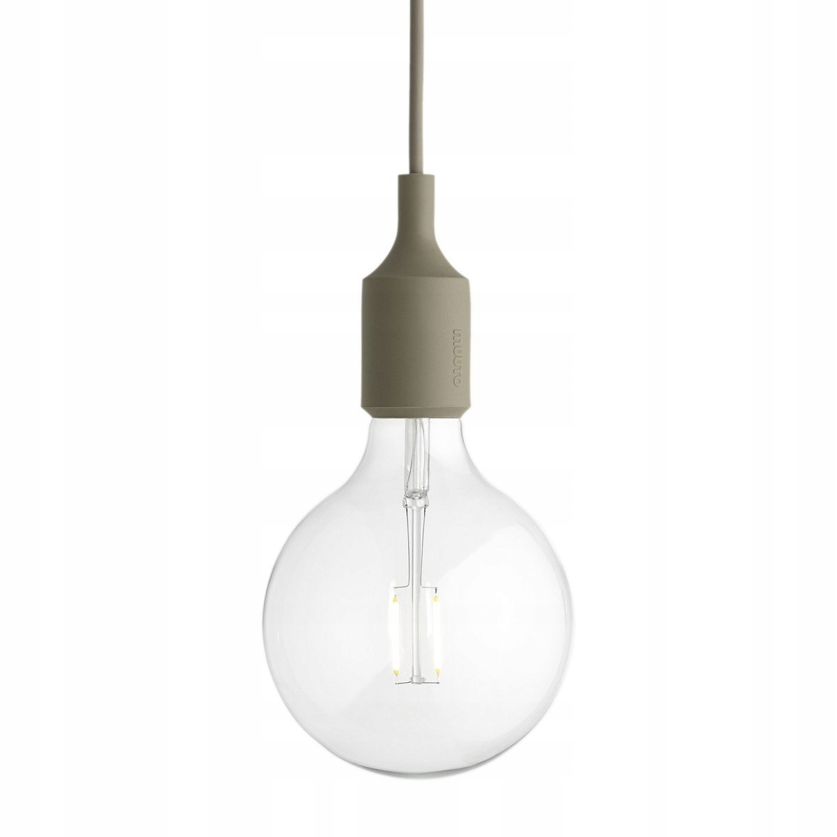 Muuto E27 Lampa Led žiarovka olivová