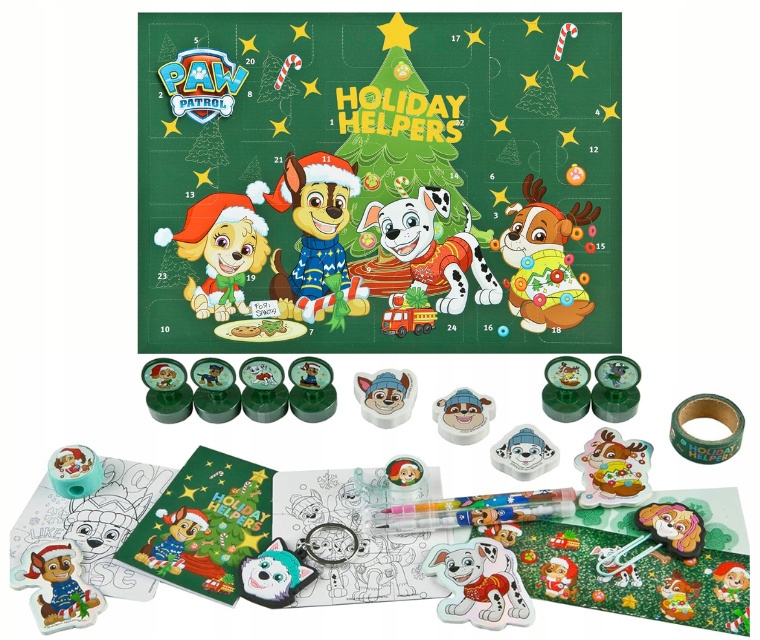 Kalendarz Adwentowy PSI PATROL dla dzieci