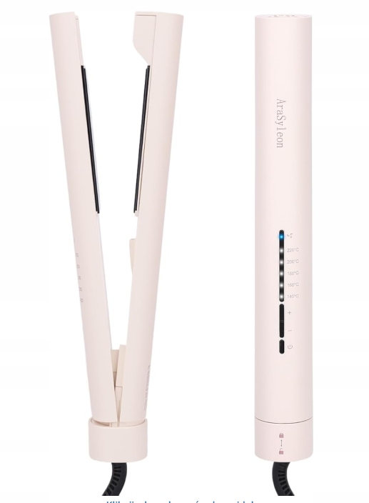 Arasyleon Prostownica lokówka 2 w 1 do włosów z ceramicznymi płytkami