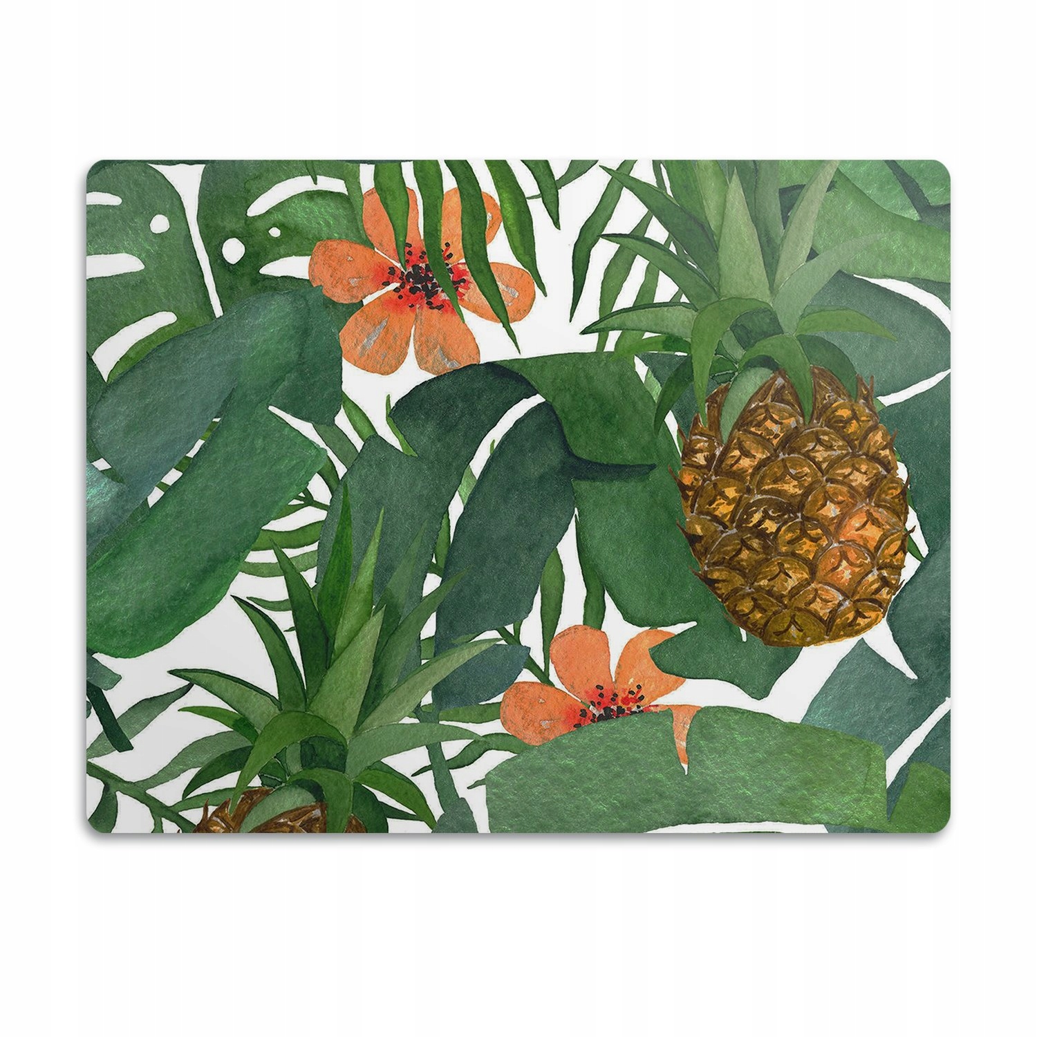 Levně Podložka elastická pod misku Tropický ananas 90x60