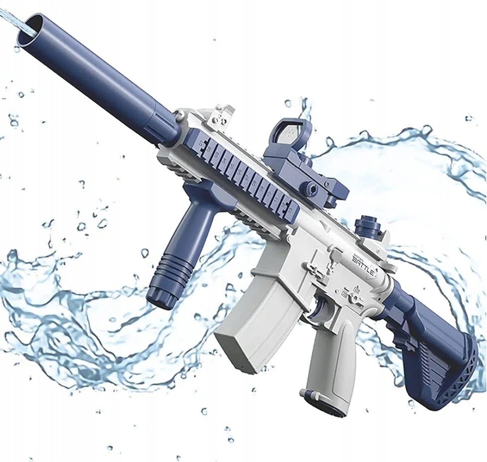 AUTOMATYCZNY KARABIN PISTOLET NA WODĘ M416 DUŻY MIOTACZ WODA BLASTER BASEN EAN (GTIN) 5906670597350