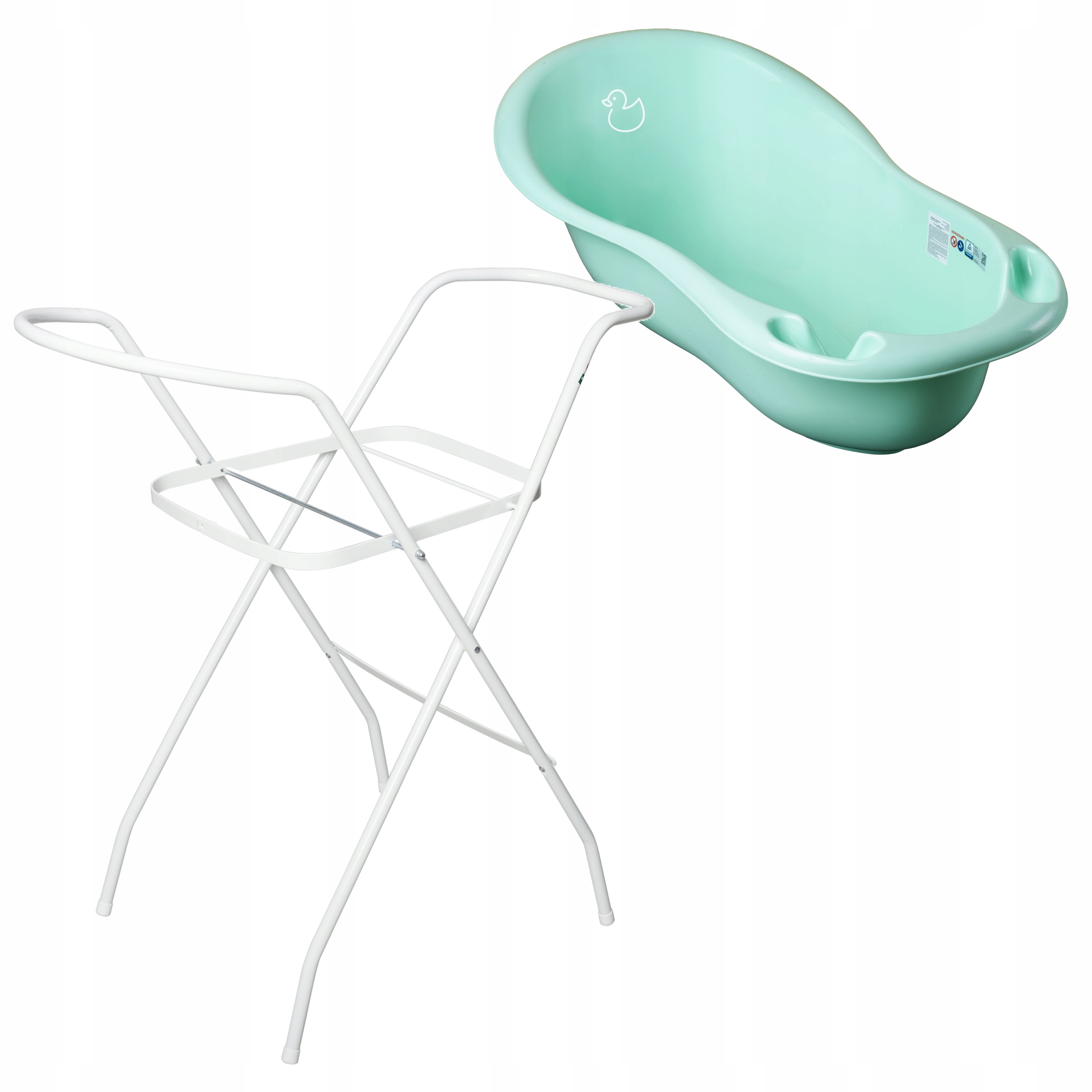 WANIENKA 102 DUŻA Kaczka MIĘTA STOJAK STELAŻ Tega