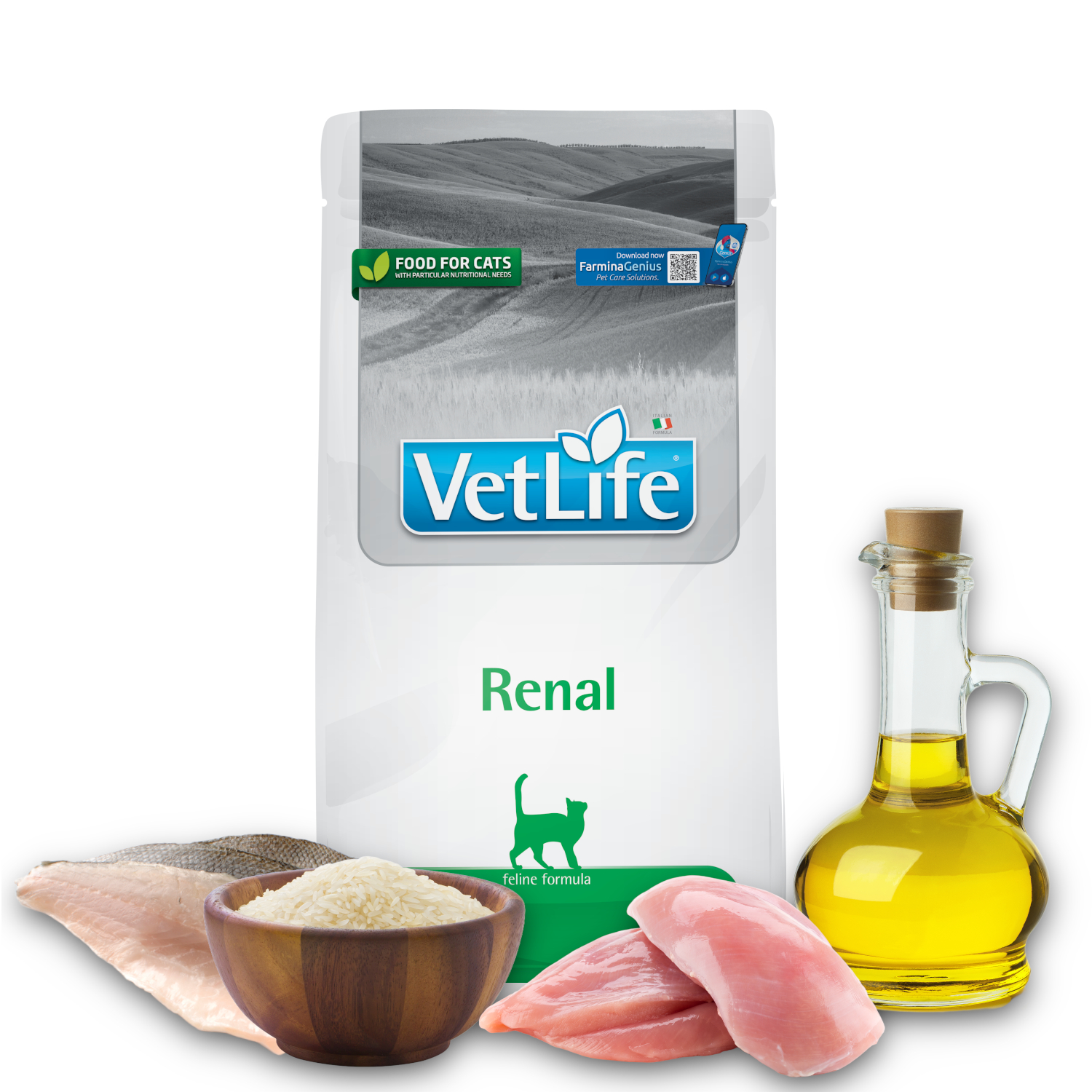 Farmina Vet Life RENAL 2kg karma dla kota na nerki 16690852663 - Allegro.pl