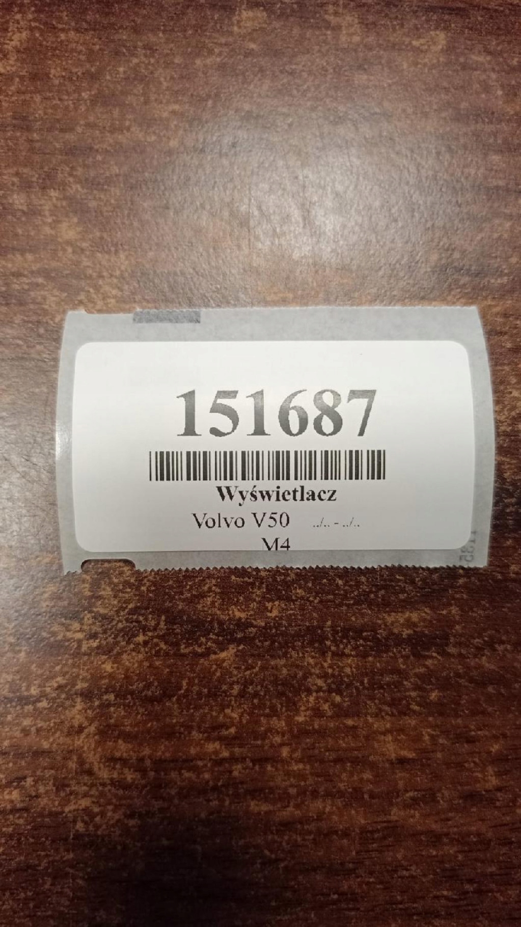 VOLVO V50 display 8696495