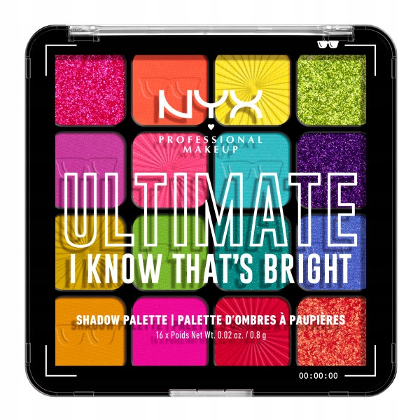 Nyx Pro Makeup Ultimate Paleta stínů 04