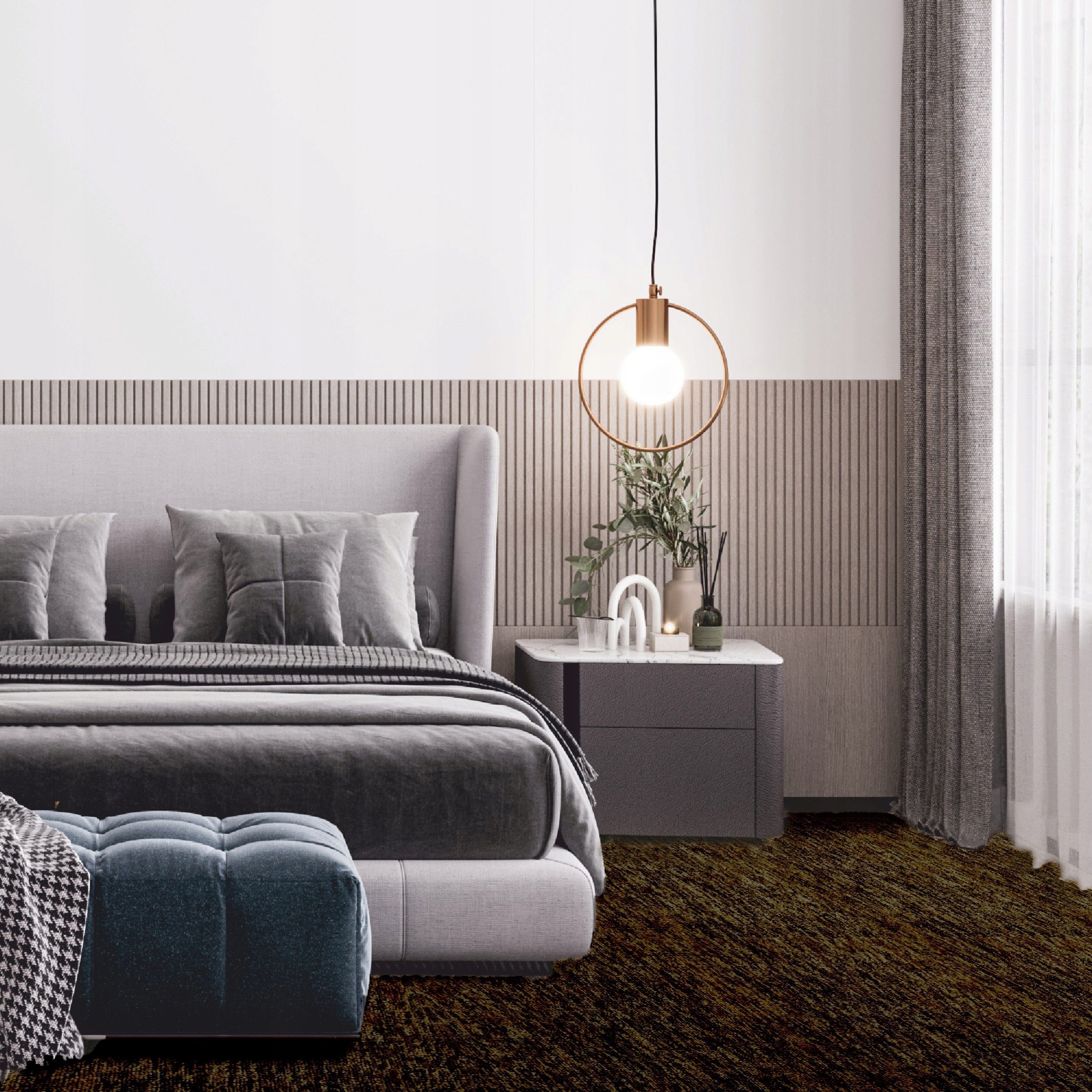 WYKŁADZINA DYWANOWA JAK SUPERSTAR BRĄZ 102 3M Grubość 5 mm