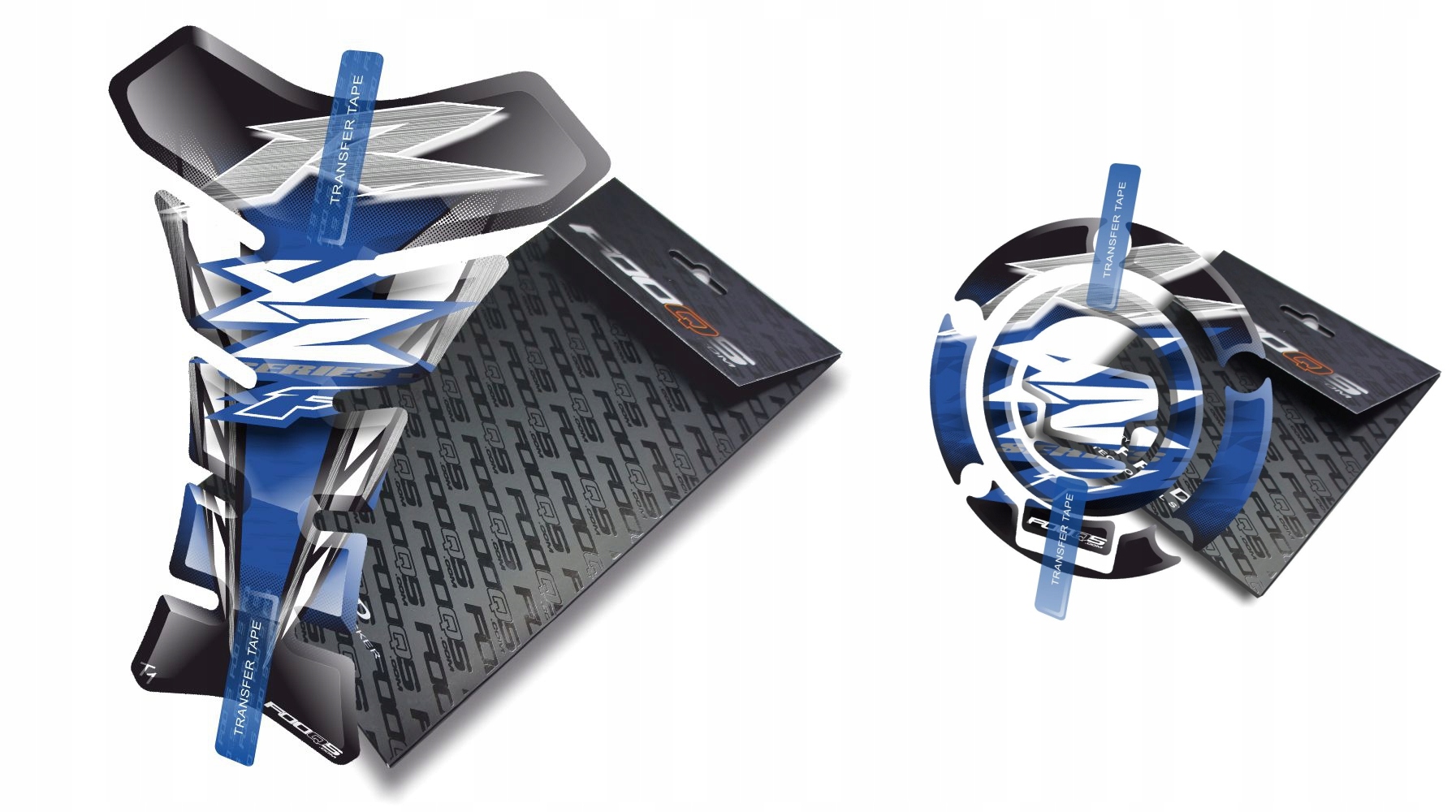 Tank-pad+cap-pad od firmy Fooqs Yamaha Yzf Thunderace Modrý