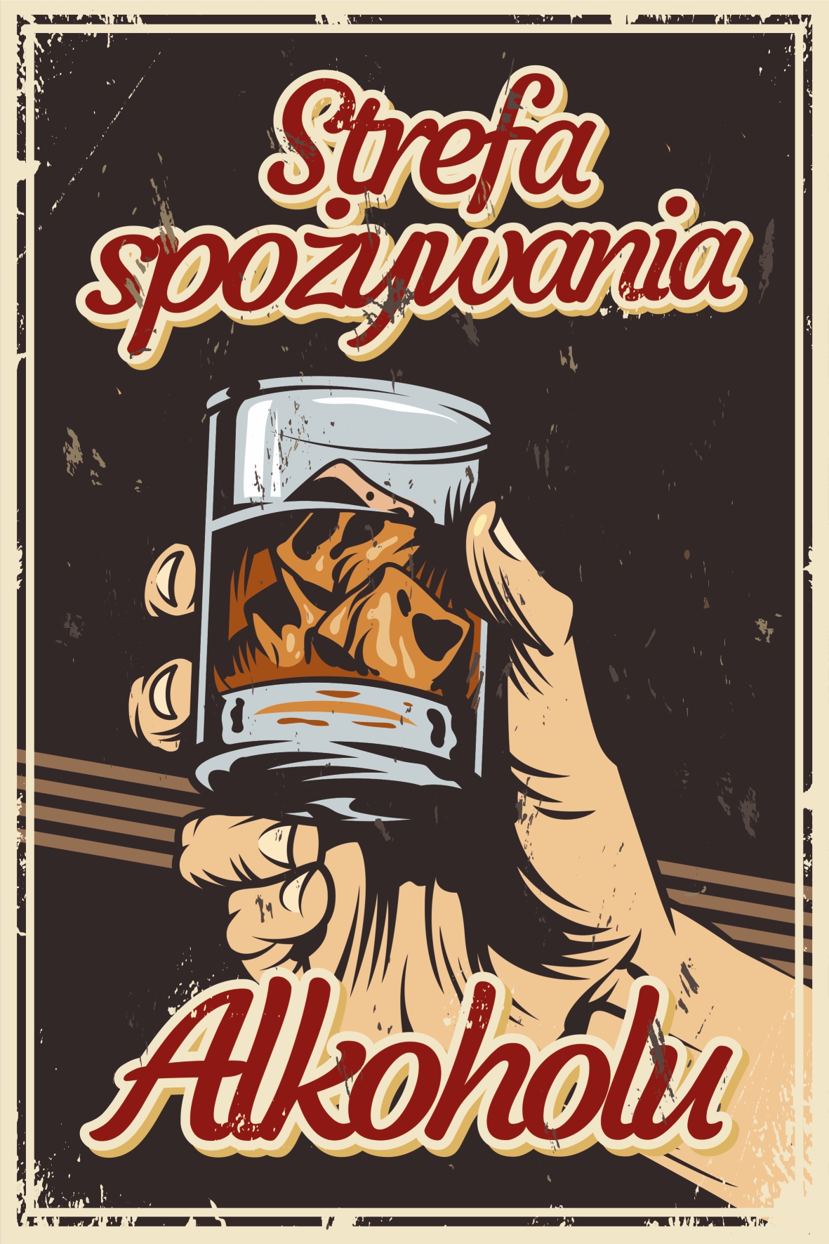 

Tabliczka Prl 20x30 cm