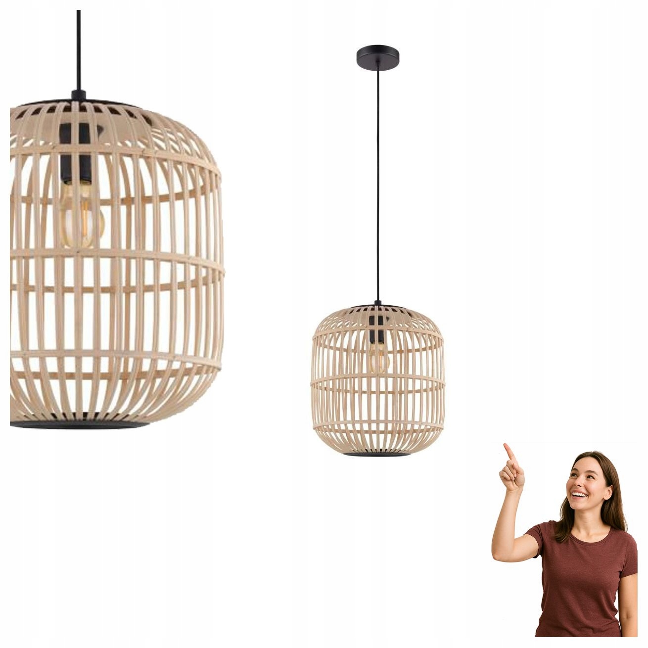 Závesná lampa Bordesley 43216 Eglo