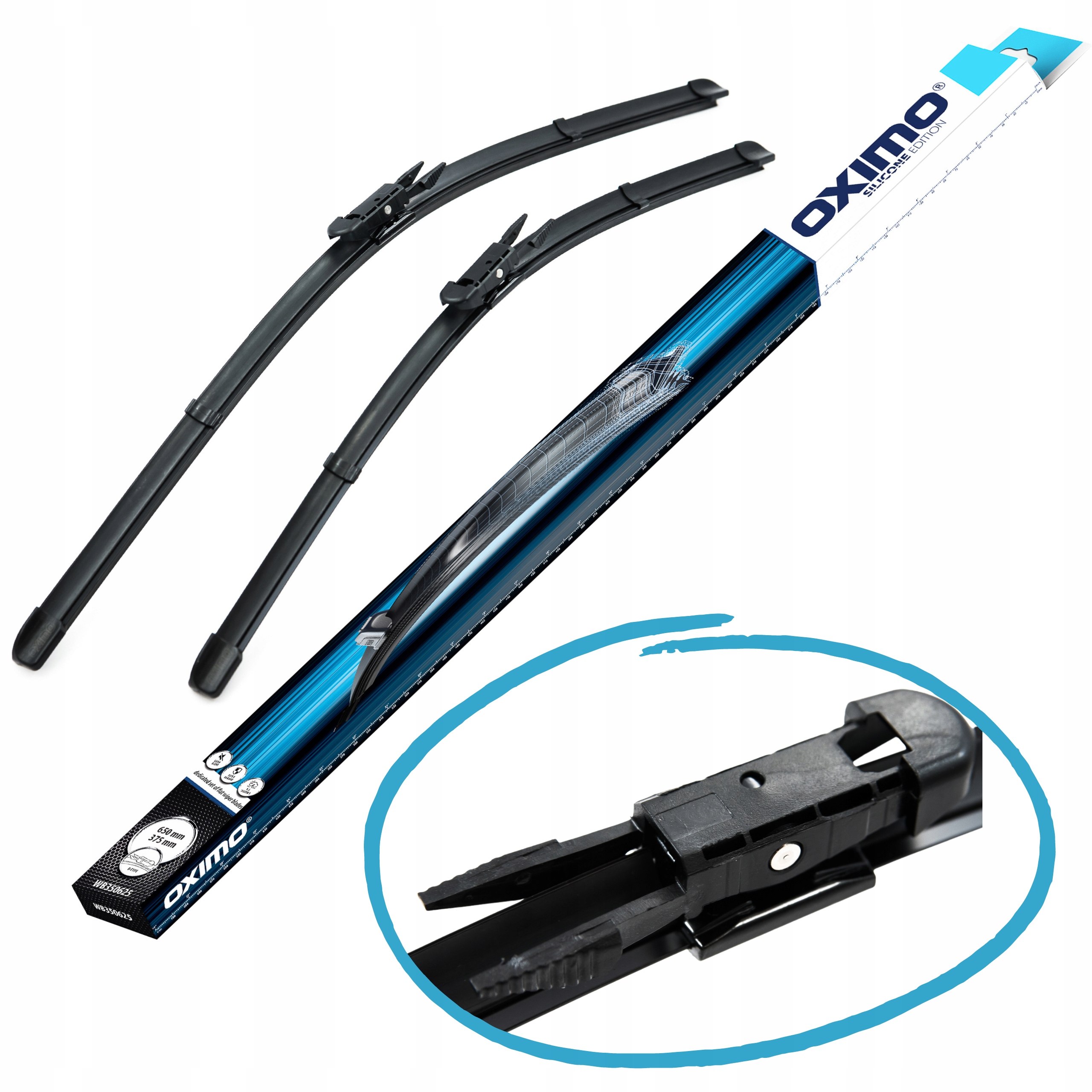 

Wycieraczki Oximo Komplet Fiat Grande Punto