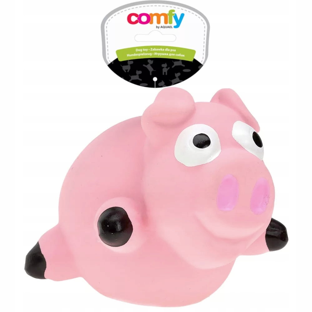 

Piszcząca zabawka psa gryzak Comfy Świnka FarmBall