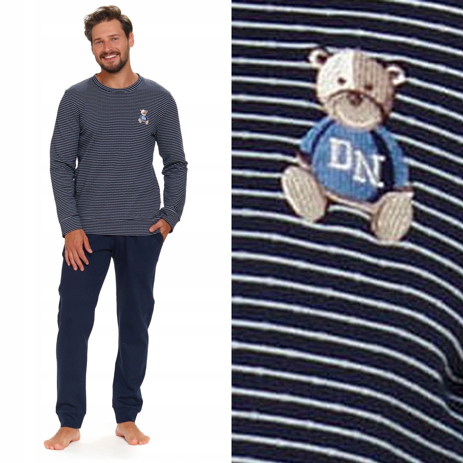 Pánské pyžamo Doctornap Pmb 5251 navy blue M