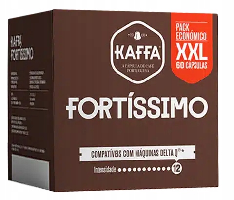 Levně Kapsle s kávou Fortissimo kompatibilní s Delta Q 60 kapslí Kaffa