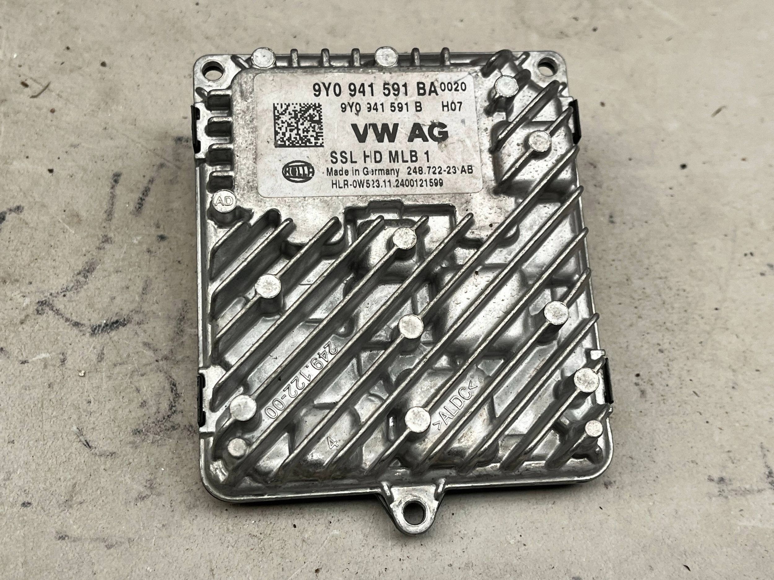control unit LED REFLEKTORA PORSCHE CAYENNE (9Y0 9Y3) 9Y0941591BA @M