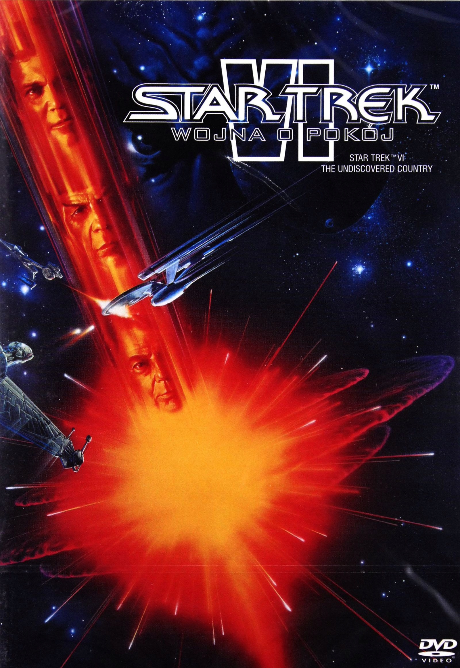 Star Trek 6. Wojna O Pokój klasyka s-f [DVD]