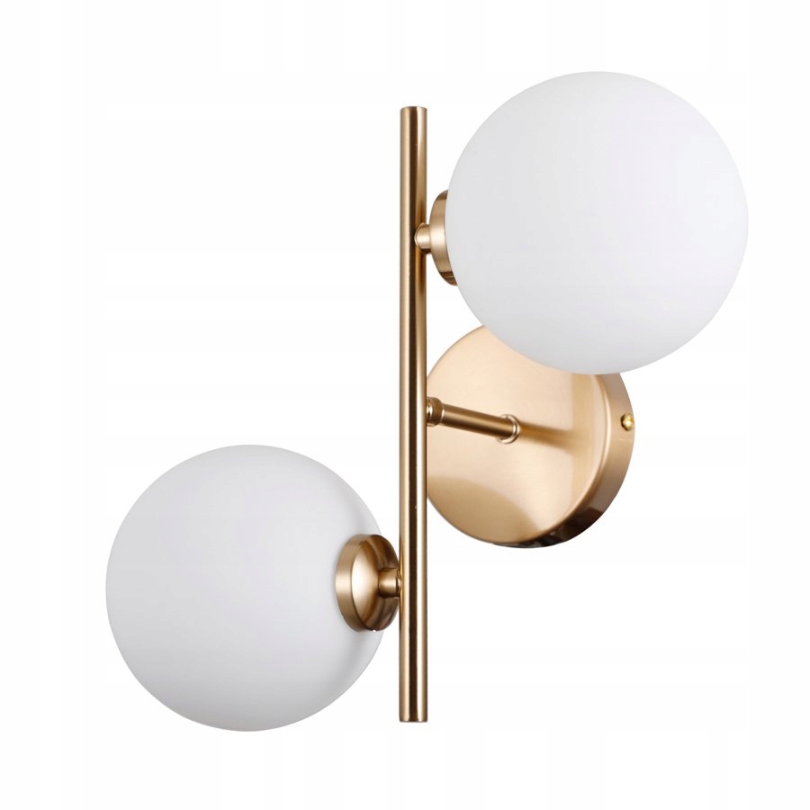 Nástěnné svítidlo Lampa Mirellio 2xG9 Mosaz Klasický hliník