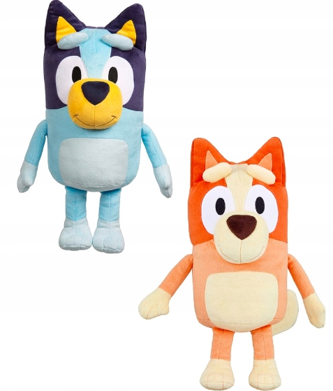 MASKOTKI PRZYTULANKI PLUSZAKI BLUEY I BINGO 28 CM Nazwa BLUEY i BINGO