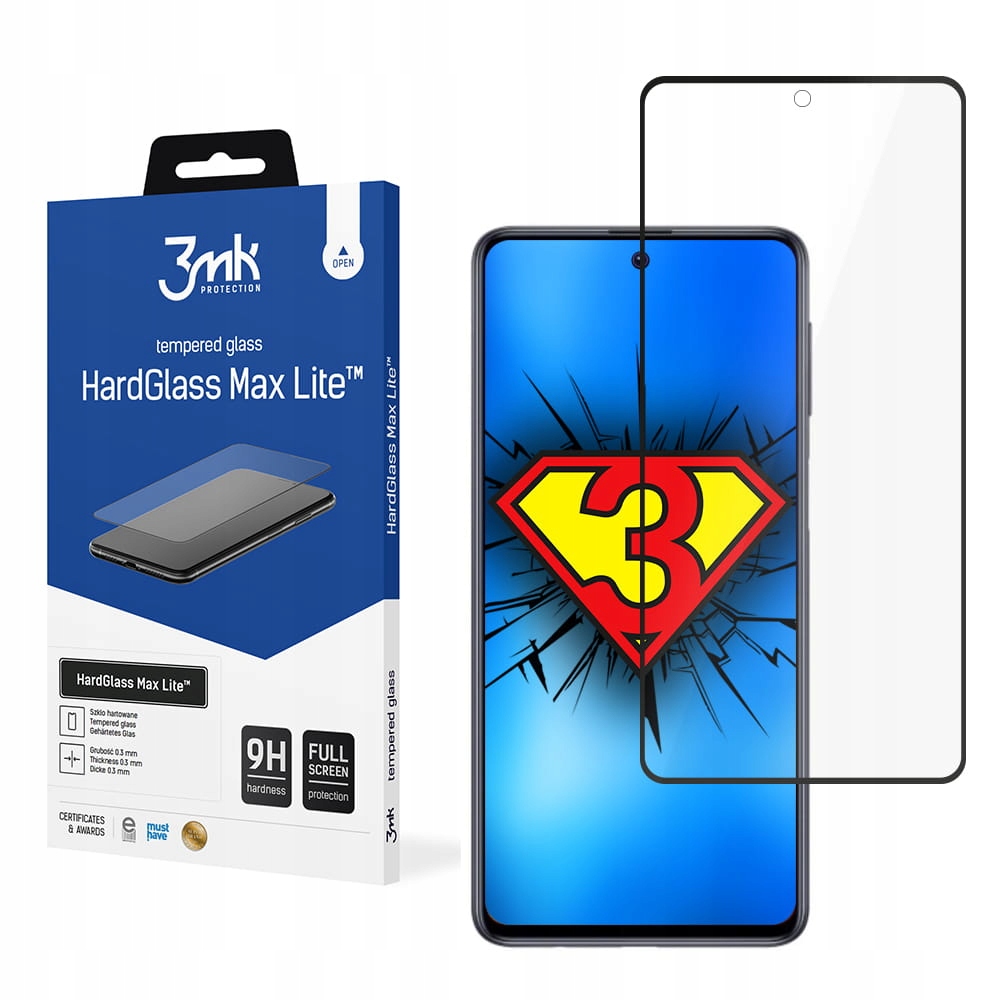 

Szkło do Samsung Galaxy M31s - 3mk Glass Max Lite