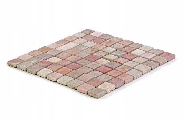Mramorová mozaika Garth- červená obklady 1 m2