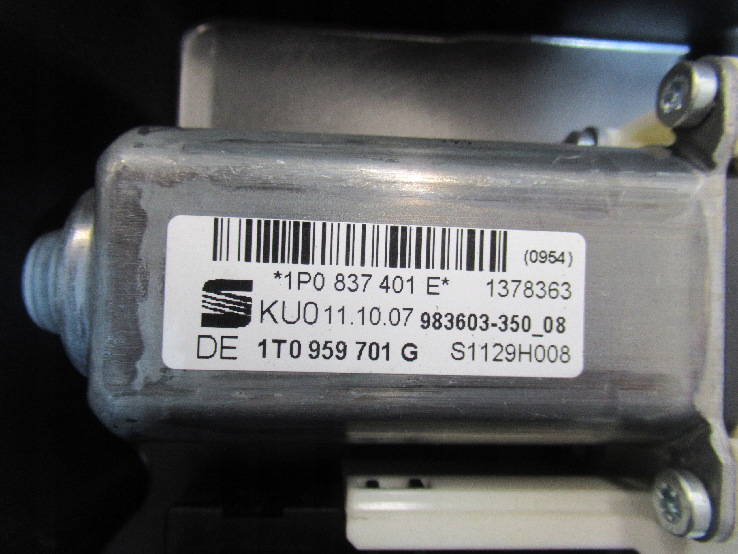 ELE mechanism windows left front SEAT LEON 2 1T0959701G 1P0837401E