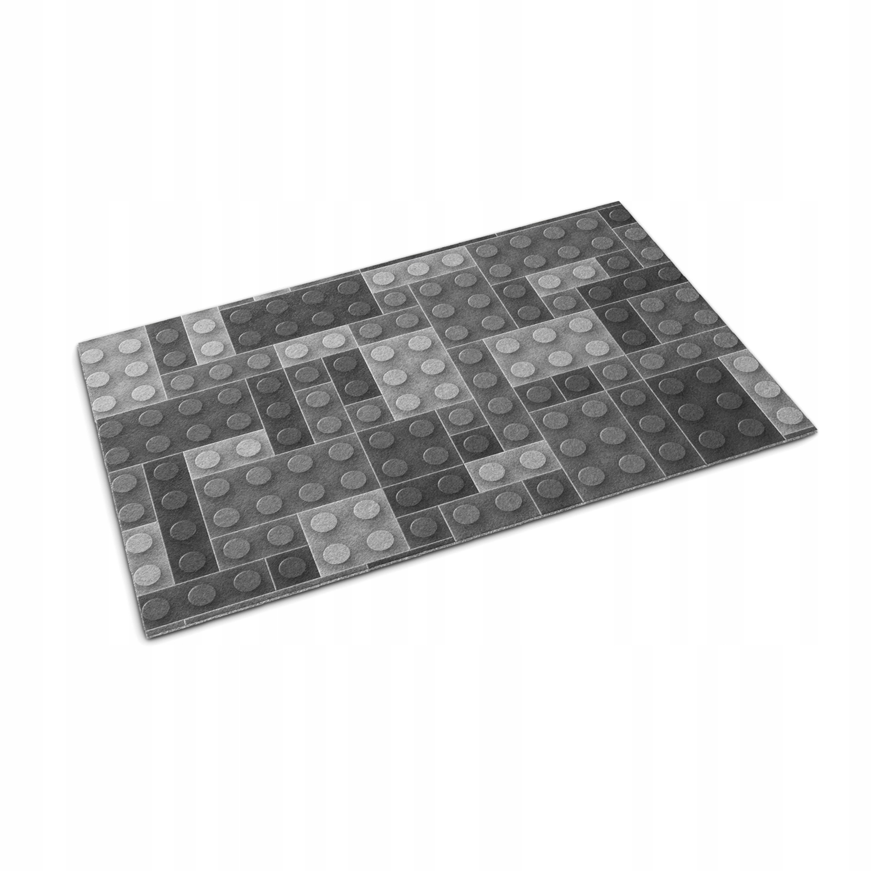Rohožka na topánky s motívom kociek Geometria