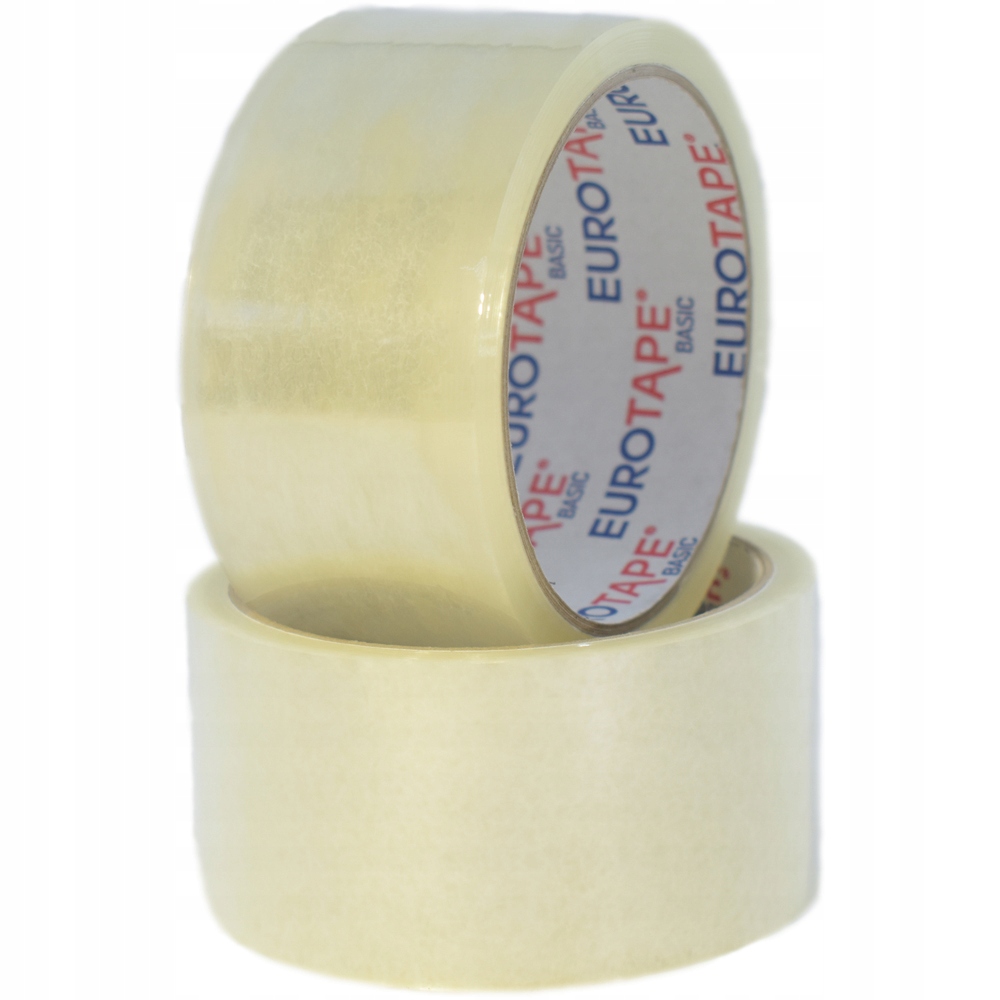 

6x Taśma pakowa 48mm Transparent Akryl Eurotape