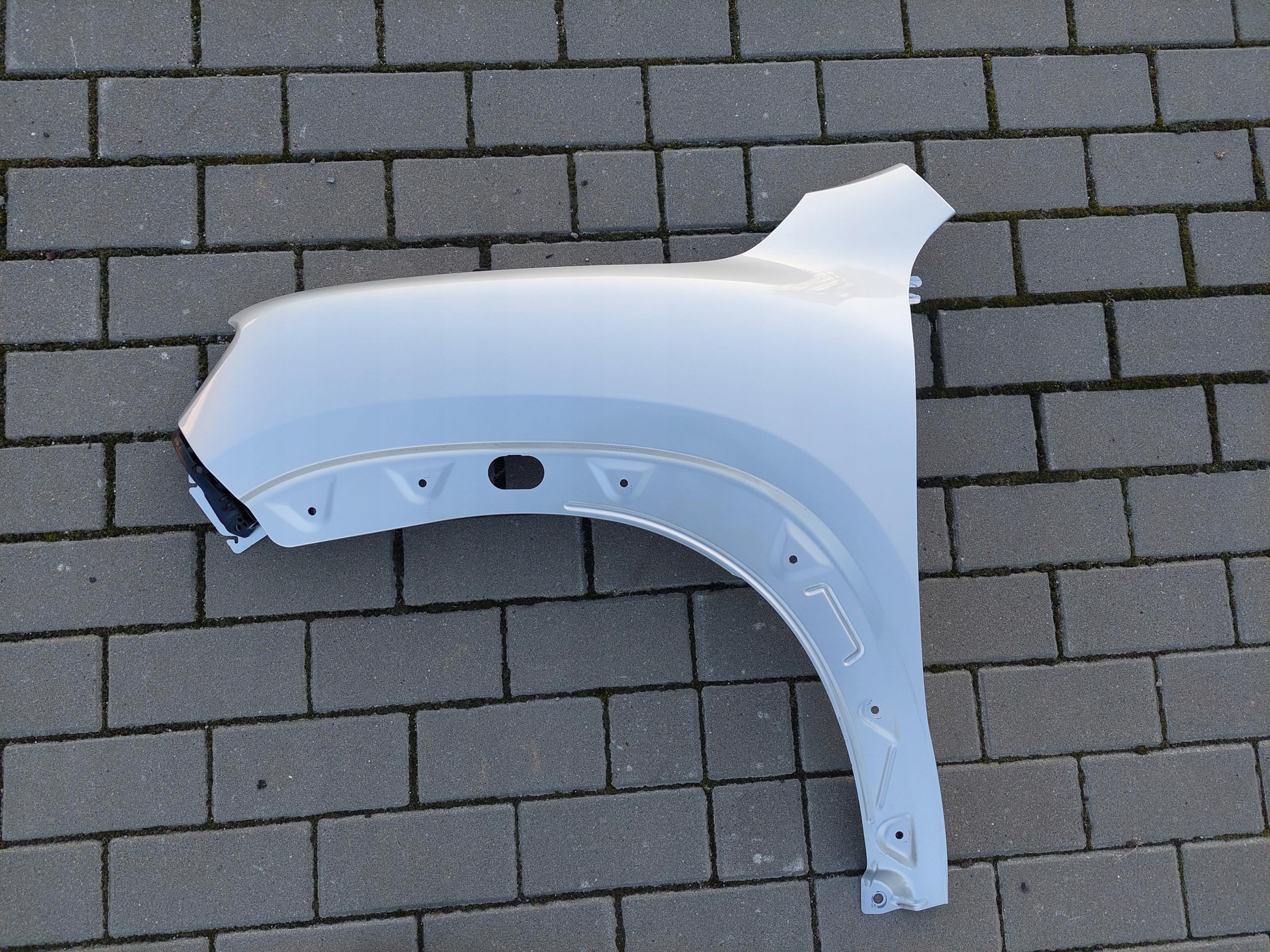 fender SREBRNY front front left + support DACIA SPRING