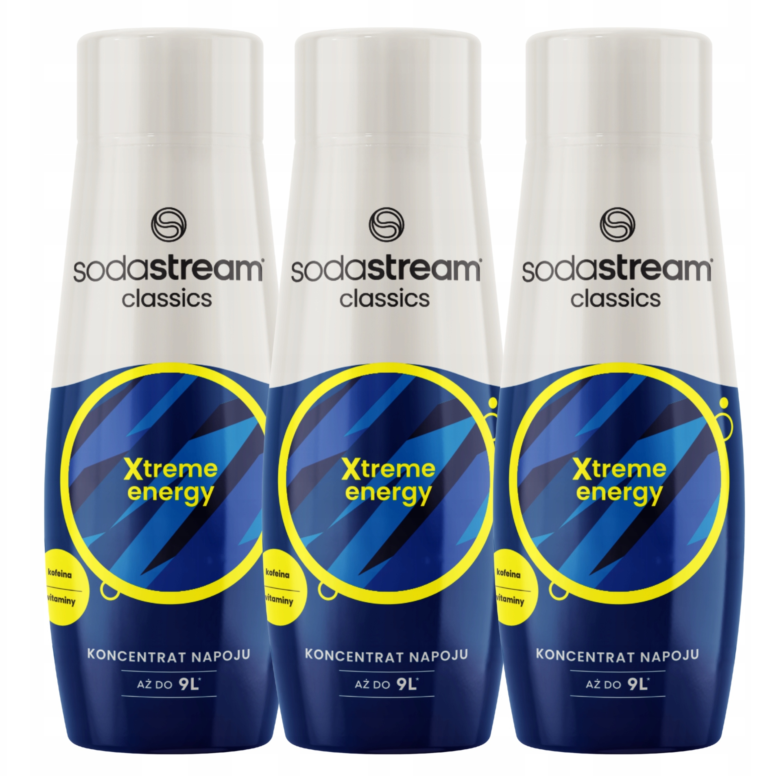 Levně 3x Sodastream Energy energetický nápoj sirup do saturátoru koncentrát