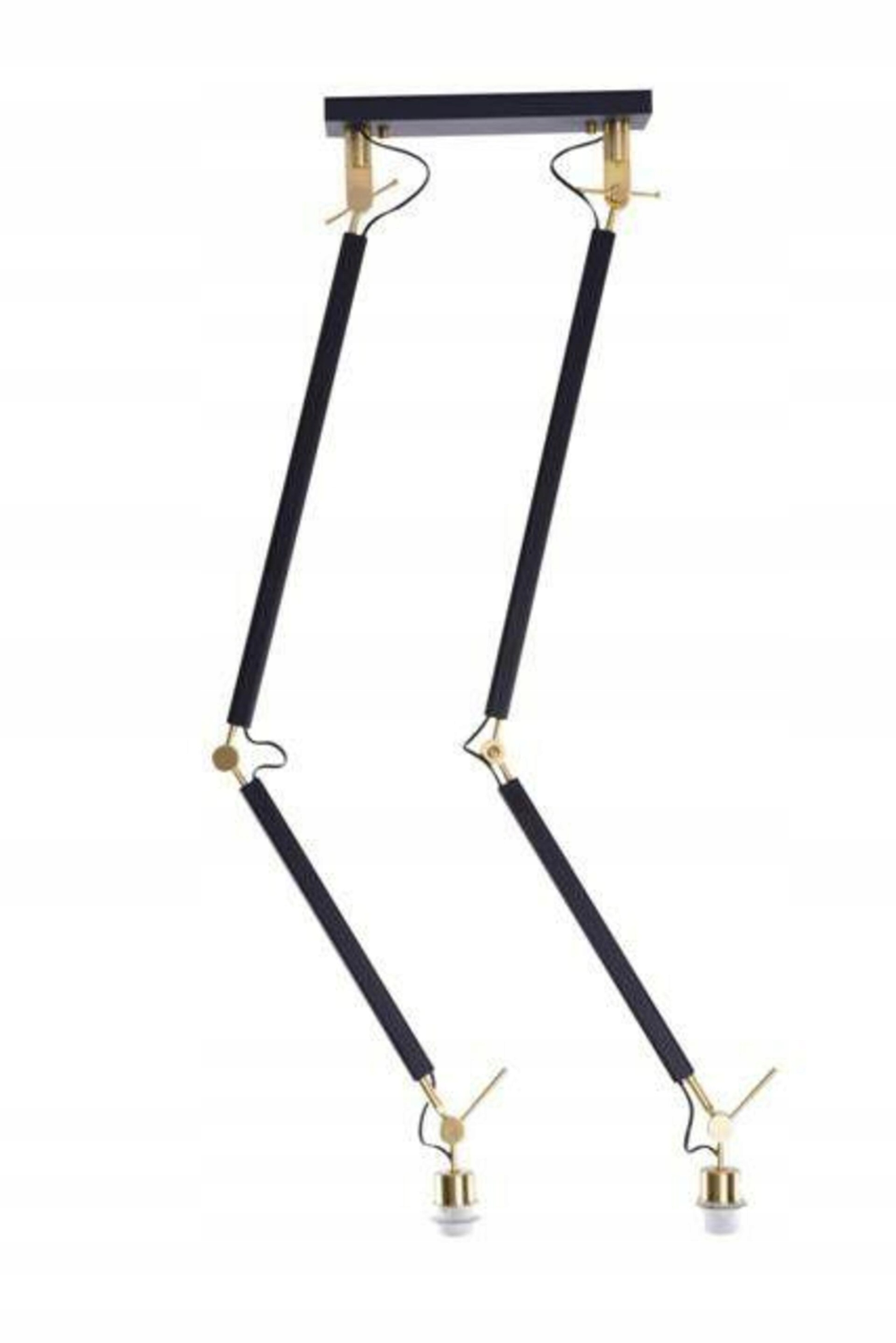 AZzardo AZ4191 závěsné svítidlo Zyta 2 S tělo svítidla černá/zlatá