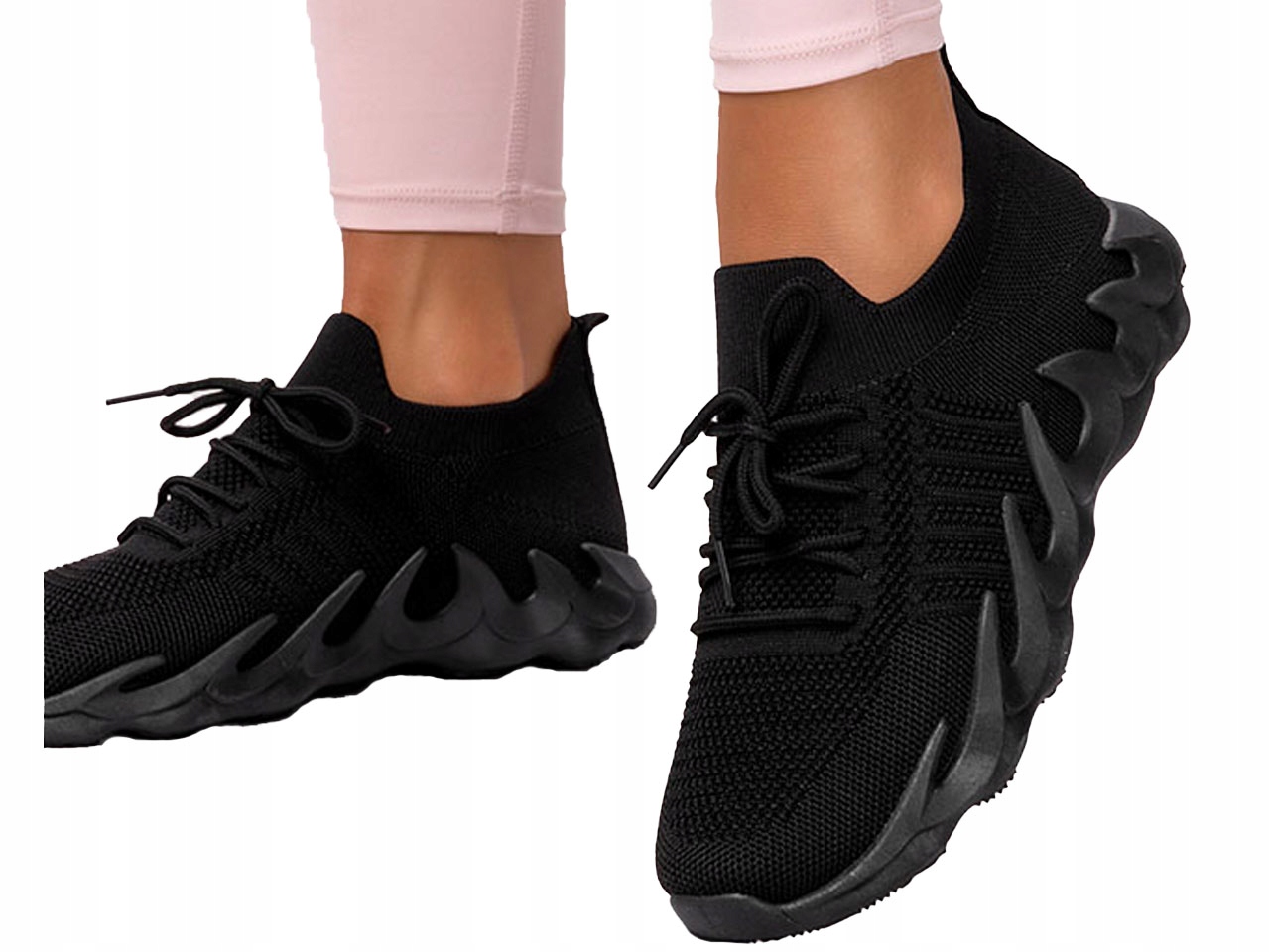 

Buty Damskie Sneakersy Sportowe Trampki Lekkie r36