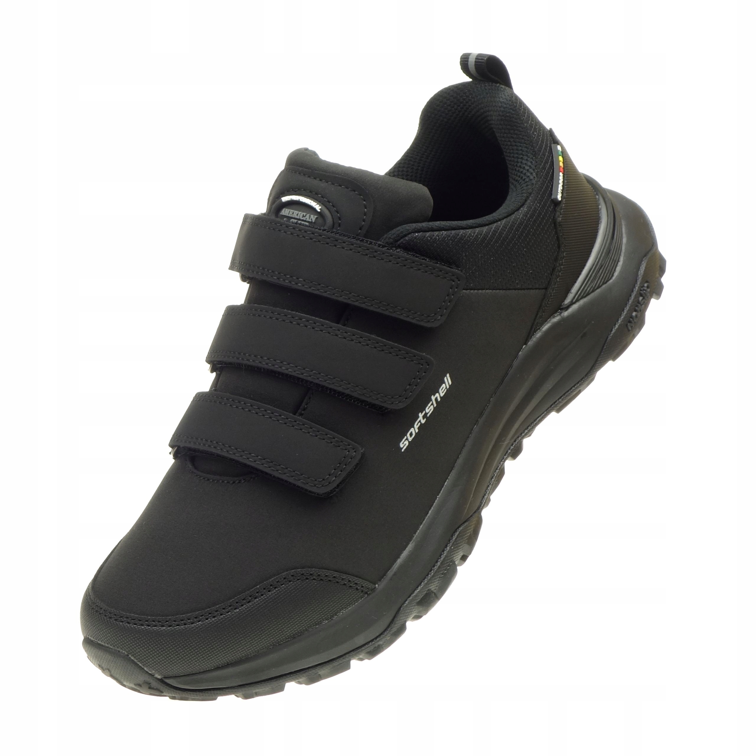 Lehké trekové boty American Club SoftShell Outdoor na suchý zip 46