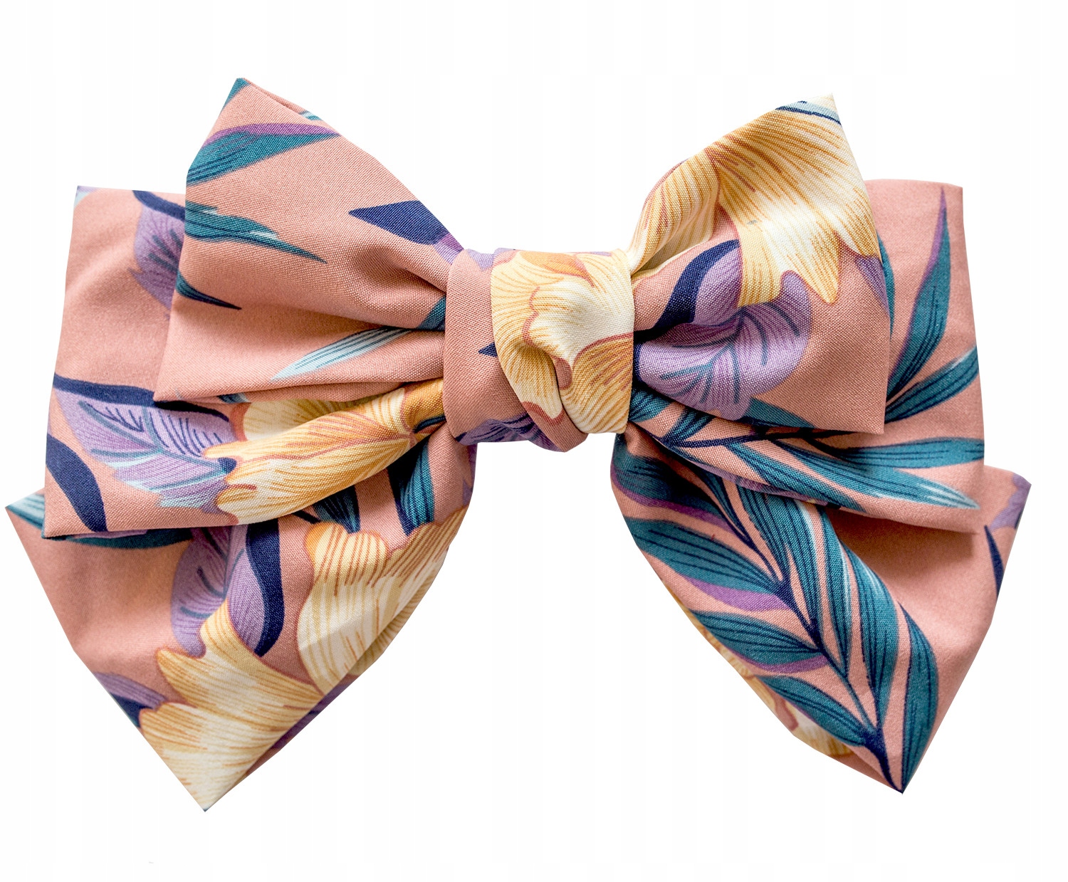 

Spinka do włosów duża kokarda kokardka Kwiaty