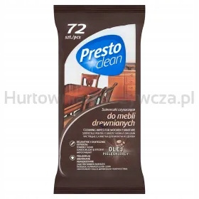 Presto Hospodářské utěrky na dřevěný nábytek 72 Ks