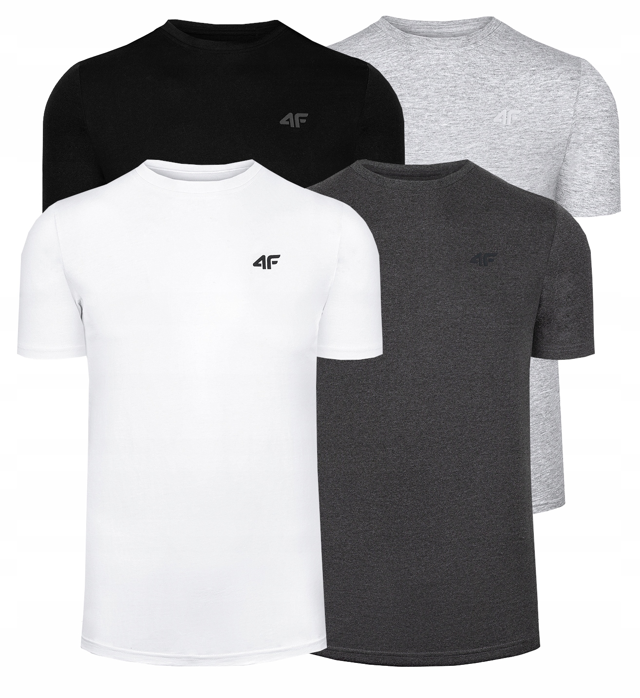 

4F T-shirt Koszulka Męska Sportowa Zestaw 4SZT