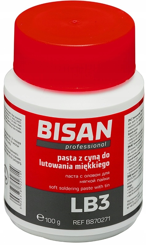 Pasta Z Cyną Do Lutowania Miękkiego Z Pędzlem 100G