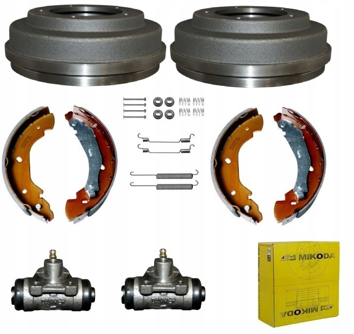 Bubny čelisti válce Ford Transit 2000-2013 Fwd přední pohon 254 mm