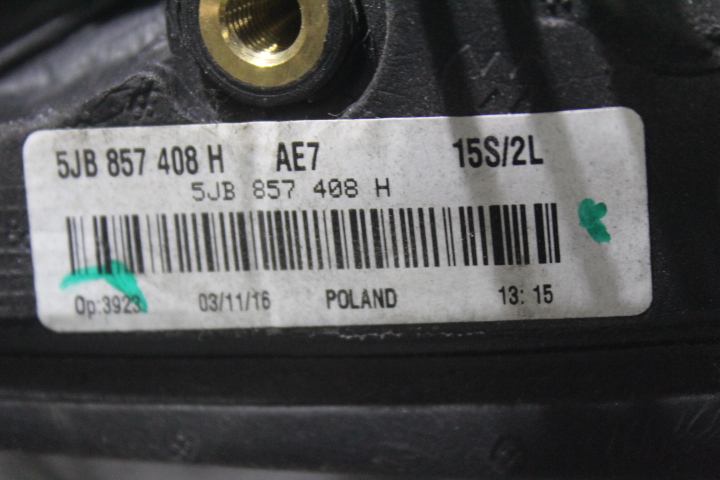 SKODA oe 5JB857408H зеркало