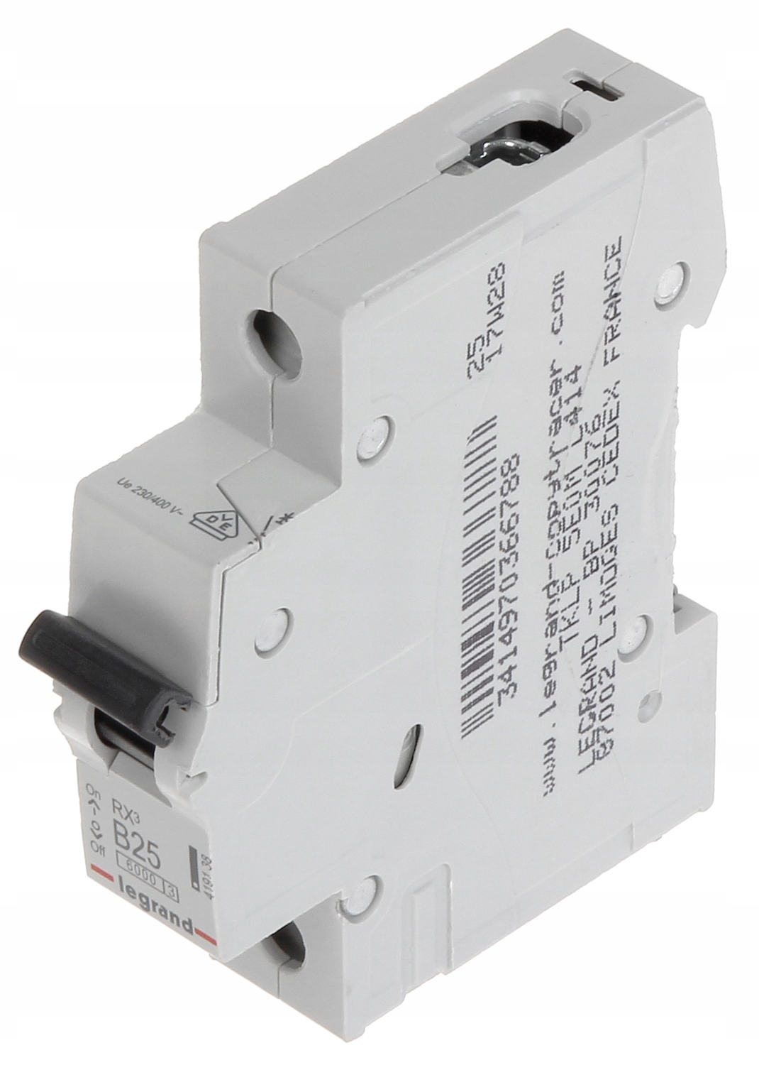 BEZPIECZNIK JEDNOFAZOWY 25 A TYP B LEGRAND Kod producenta BEZPIECZNIK JEDNOFAZOWY 25 A TYP B LEGRAND