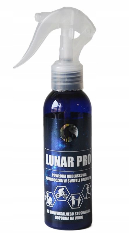 Spray odblaskowy bezpieczeństwo po zmroku odblask