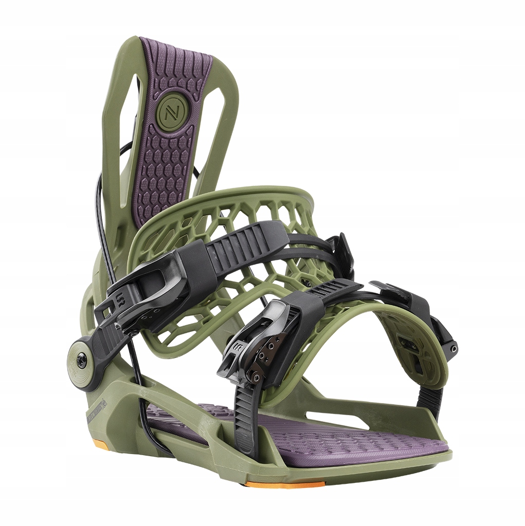 Snowboardové vázání Nidecker Flow Fenix Fusion Zelené 2025 Vel. S